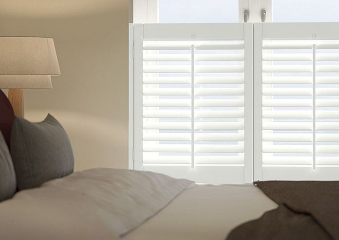 Kensington, Off White - Cafe Style Plantation Shutter - Image 5